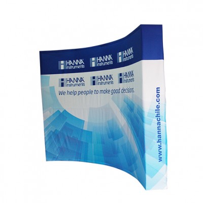 PANEL ARAÑA TEXTIL CURVO 3 CUERPOS (210*230 CMS)