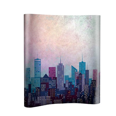 PANEL ARAÑA PAI CURVO DOBLE GRAFICA 2 CUERPOS (140*230 CMS)