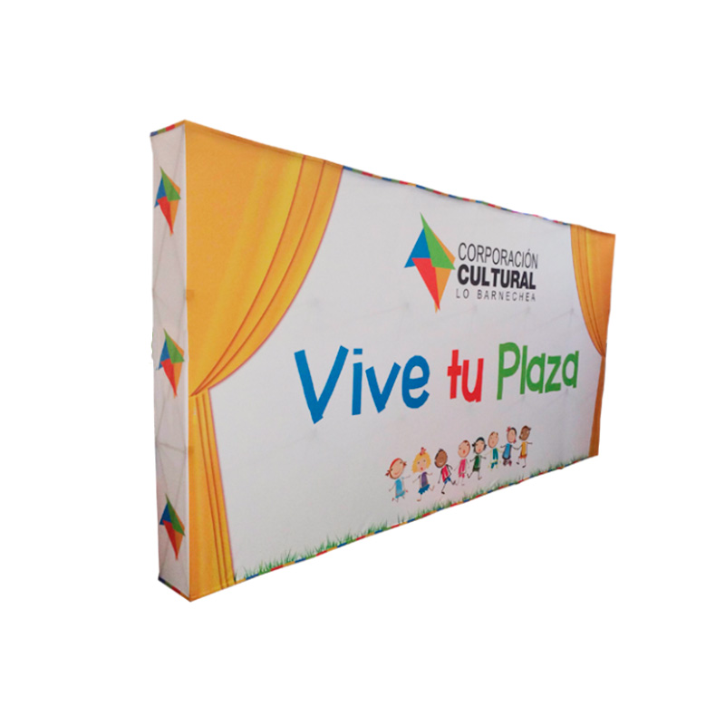 PANEL ARAÑA TEXTIL RECTO 6 CUERPOS (450*230 CMS)