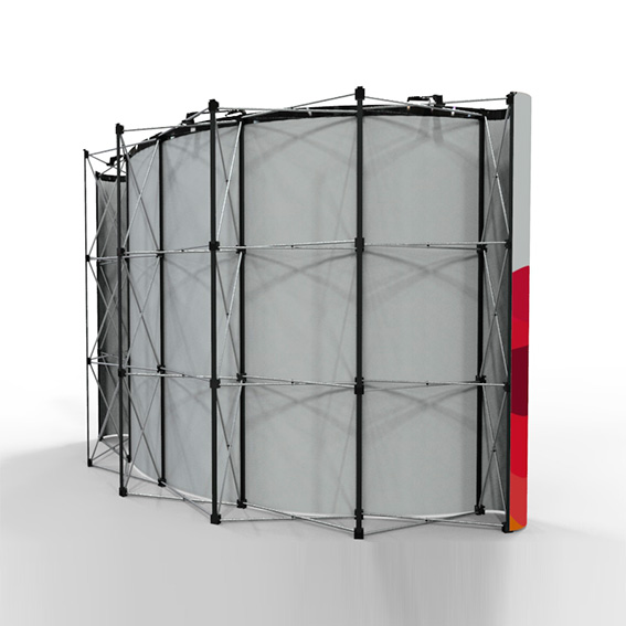 PANEL ARAÑA PAI CURVO 5 CUERPOS (350*230 CMS)