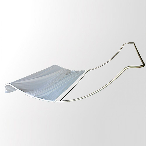 PANEL PUBLICITARIO TUBO TEXTIL CURVO 420*230 CMS