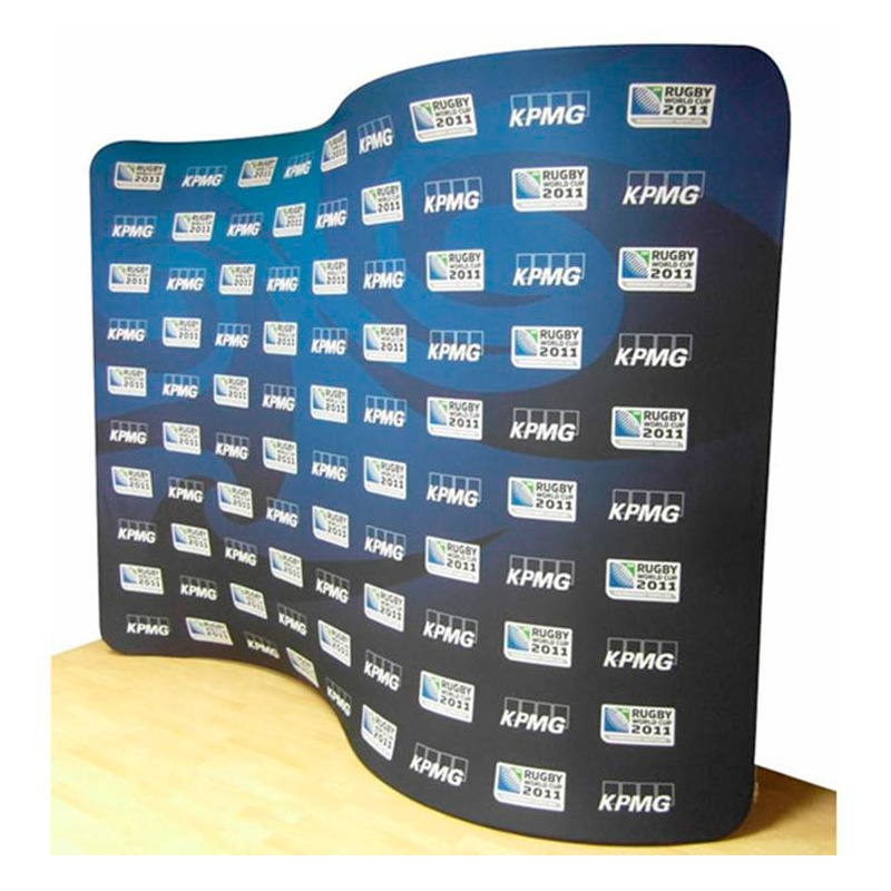 PANEL PUBLICITARIO TUBO TEXTIL ONDA 420*230 CMS